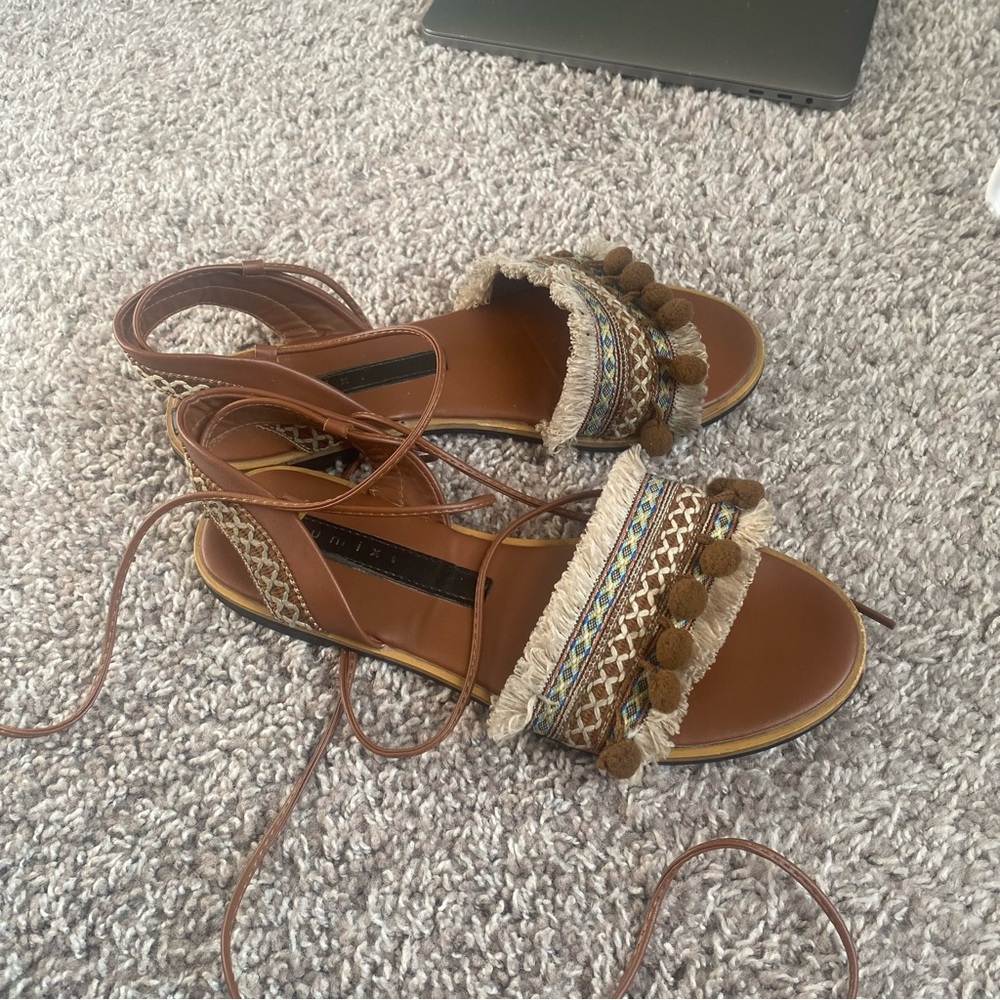 Rustic sandals